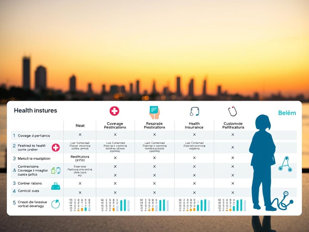Comparativo operadoras planos saúde Belém