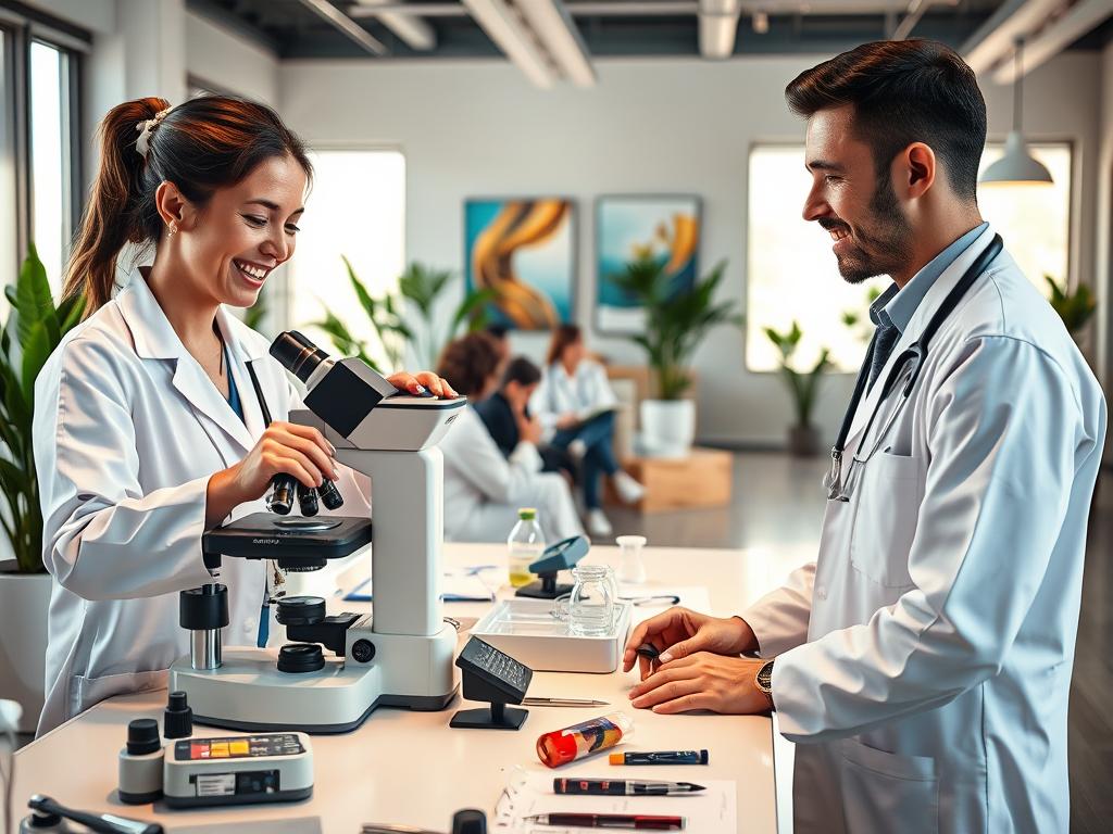 especialidades médicas e exames laboratoriais