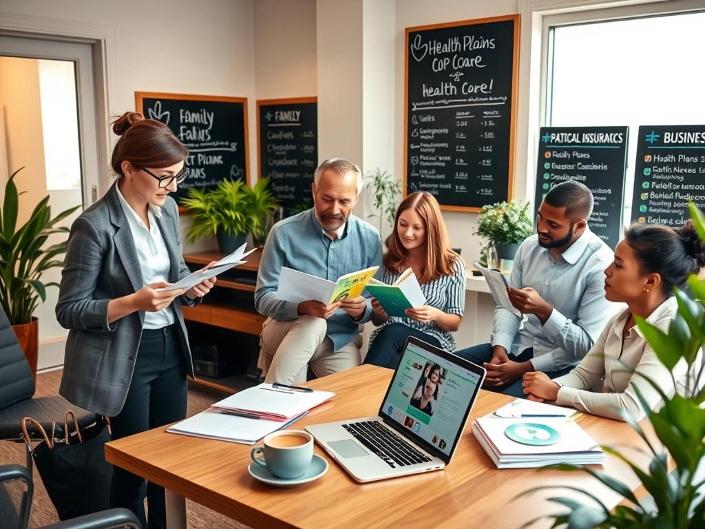 opções planos saúde famílias mei empresas
