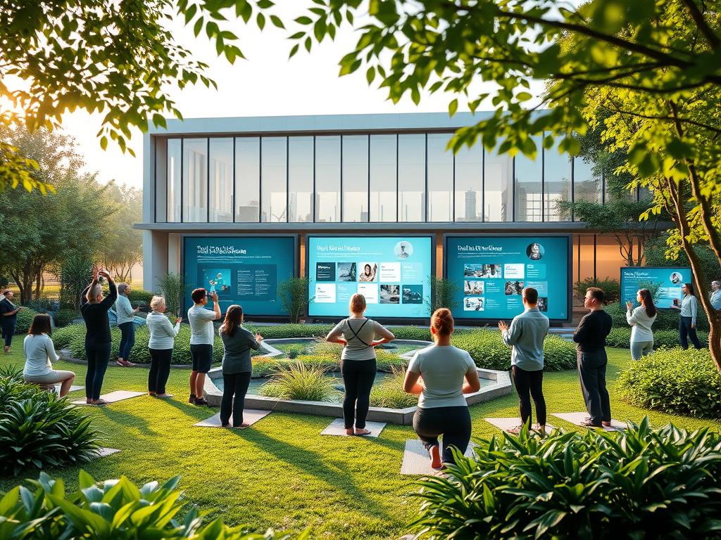 plataforma de autocuidado integrada programas bem-estar