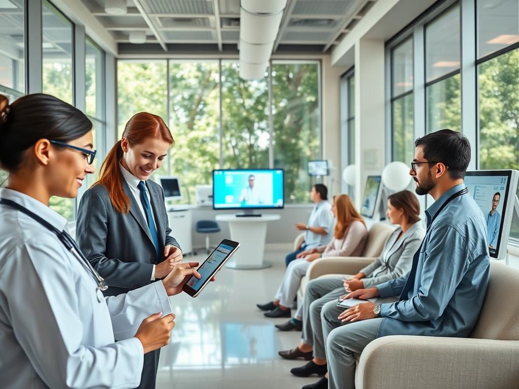 tecnologia integrada no atendimento saúde