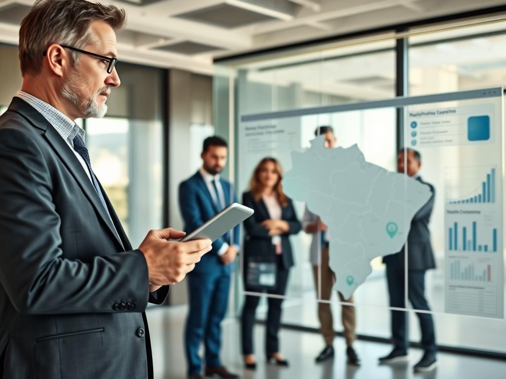 atuação regional e abrangência nacional da consultoria de saúde