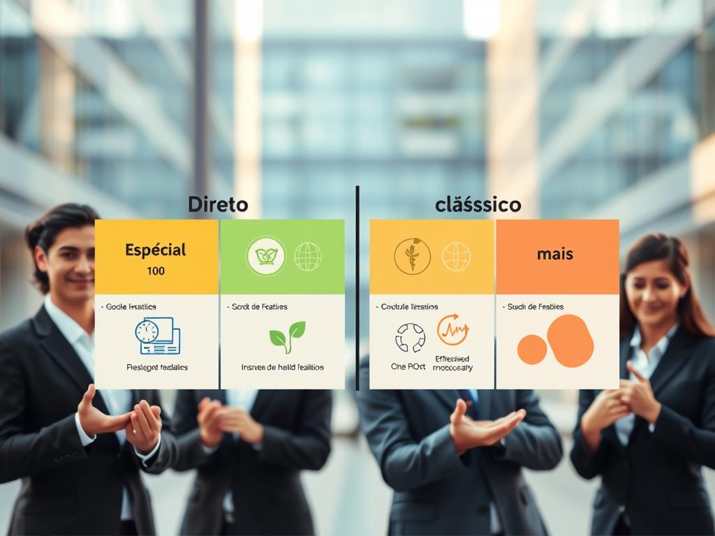 comparativo entre modalidades