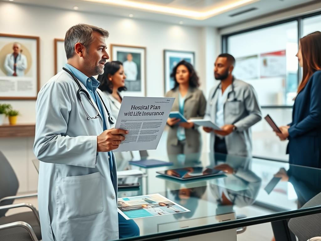 plano hospitalar com seguro de vida para médicos