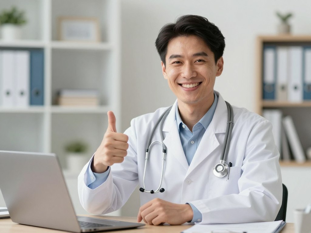 profissional satisfeito com atendimento SulAmérica