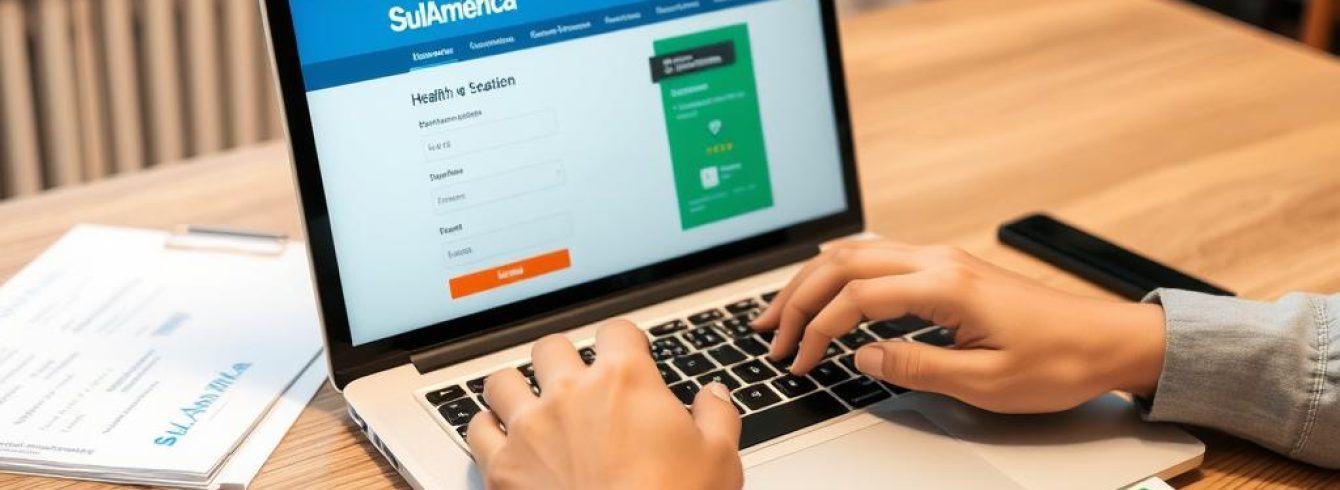 Processo de contratação online do plano de saúde SulAmérica